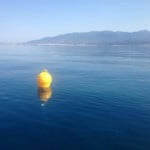 Σημαδούρες σε παραλίες της Καλαμάτας