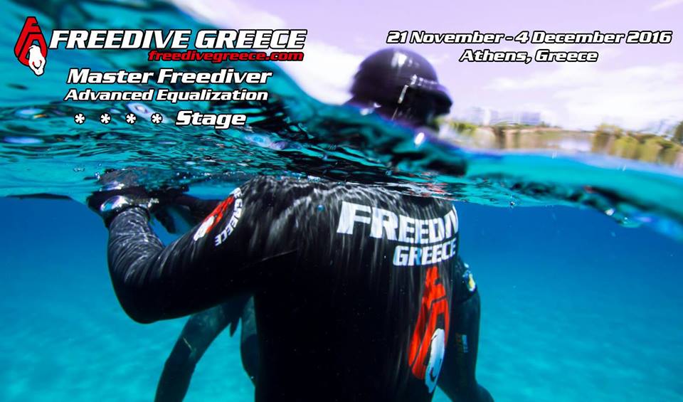 Ειδικό εκπαιδευτικό σεμινάριο ελεύθερης κατάδυσης- FREEDIVE GREECE