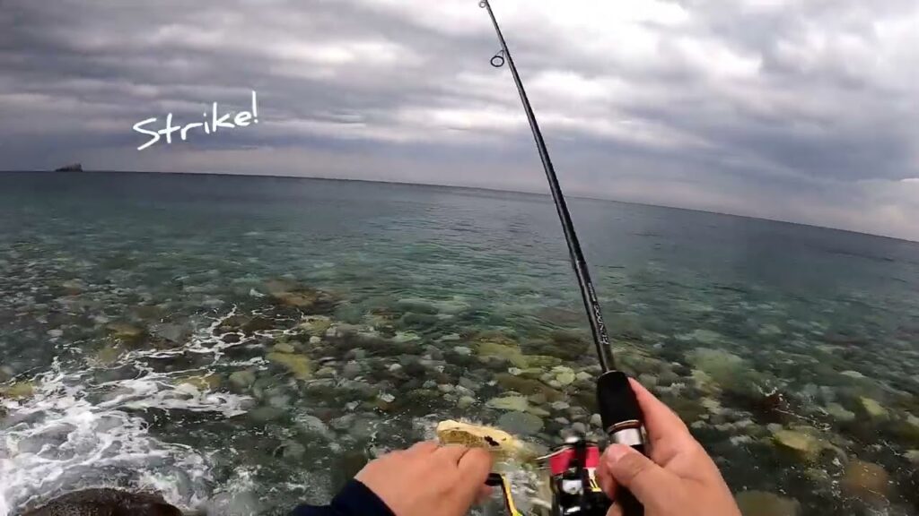 Πρώτο ψάρεμα με την τεχνική Winding στο light rock fishing