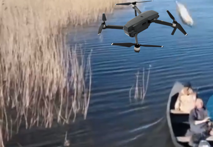 Ψάρι εναντίον Drone [Βίντεο]