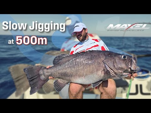 Ψάρεμα με βαθύ slow jigging στα 400μ-610μ!