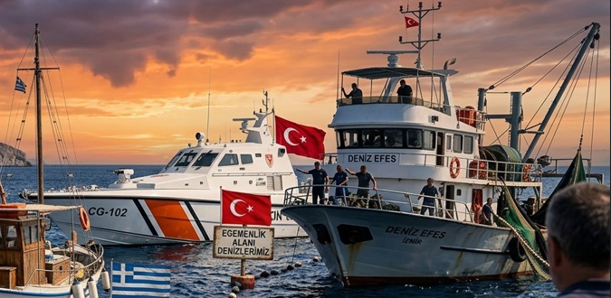 Η Τουρκία «γκριζάρει» τις ελληνικές θάλασσες με προμετωπίδα τους ψαράδες