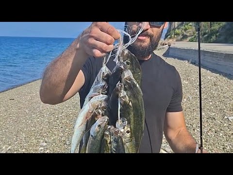 Ψάρεμα για κοκκάλια στην Βόρεια Εύβοια