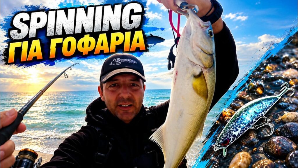 Γοφάρι με Tiger Minnow και ένα strike που άξιζε!